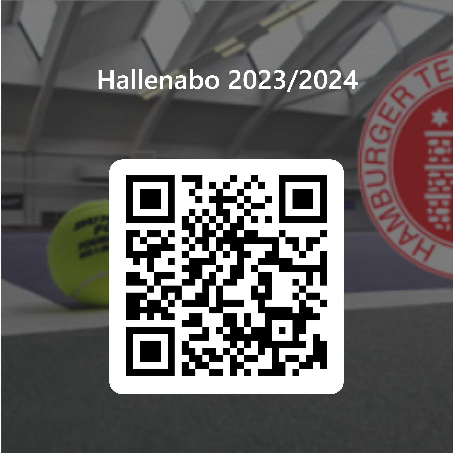 QR-Code, Hallenabo