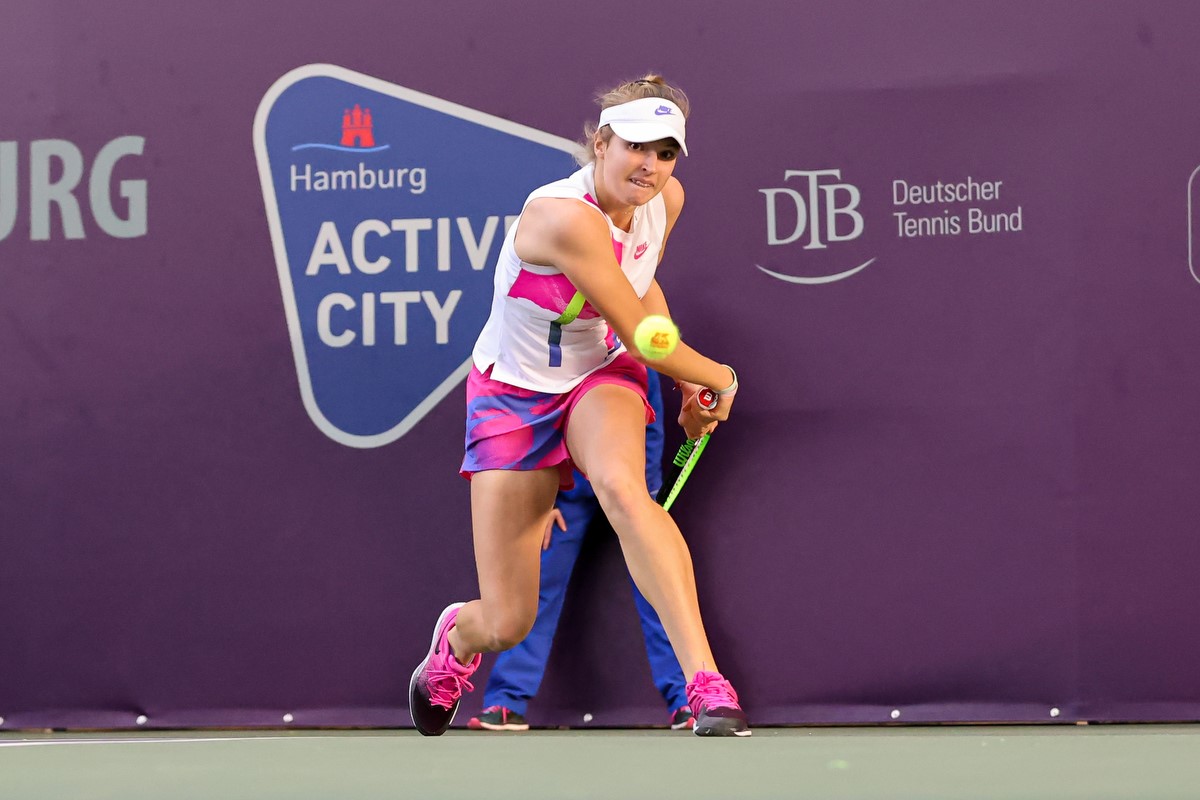 ITF-Damenturnier Hamburg Youngster Fruhvirtova im Finale, Lokalmatadorin Noha Akugue ausgeschieden